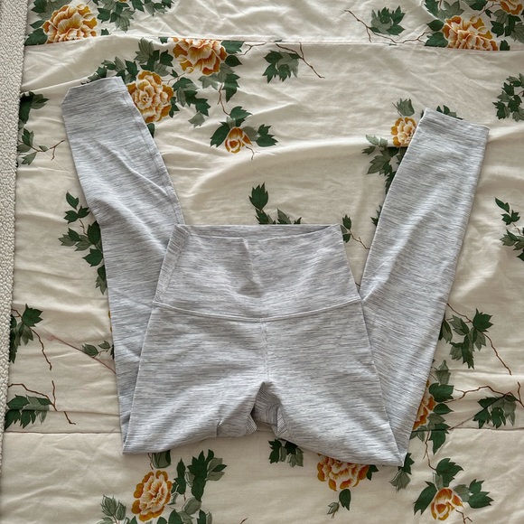 rare lululemon wunder under leggings 25” - wee are from space nimbus battleship - Picture 2 of 3